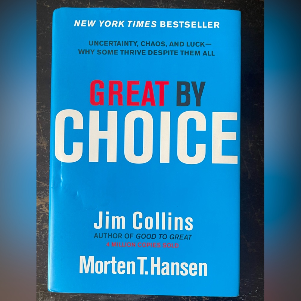 Jim Collins Greater by choice book